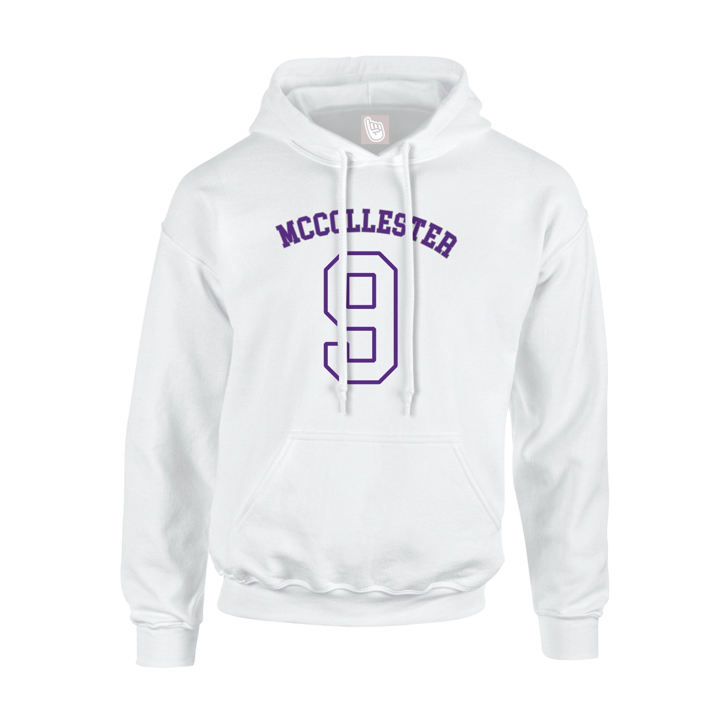 Hoodie — Shirsey Arch in White