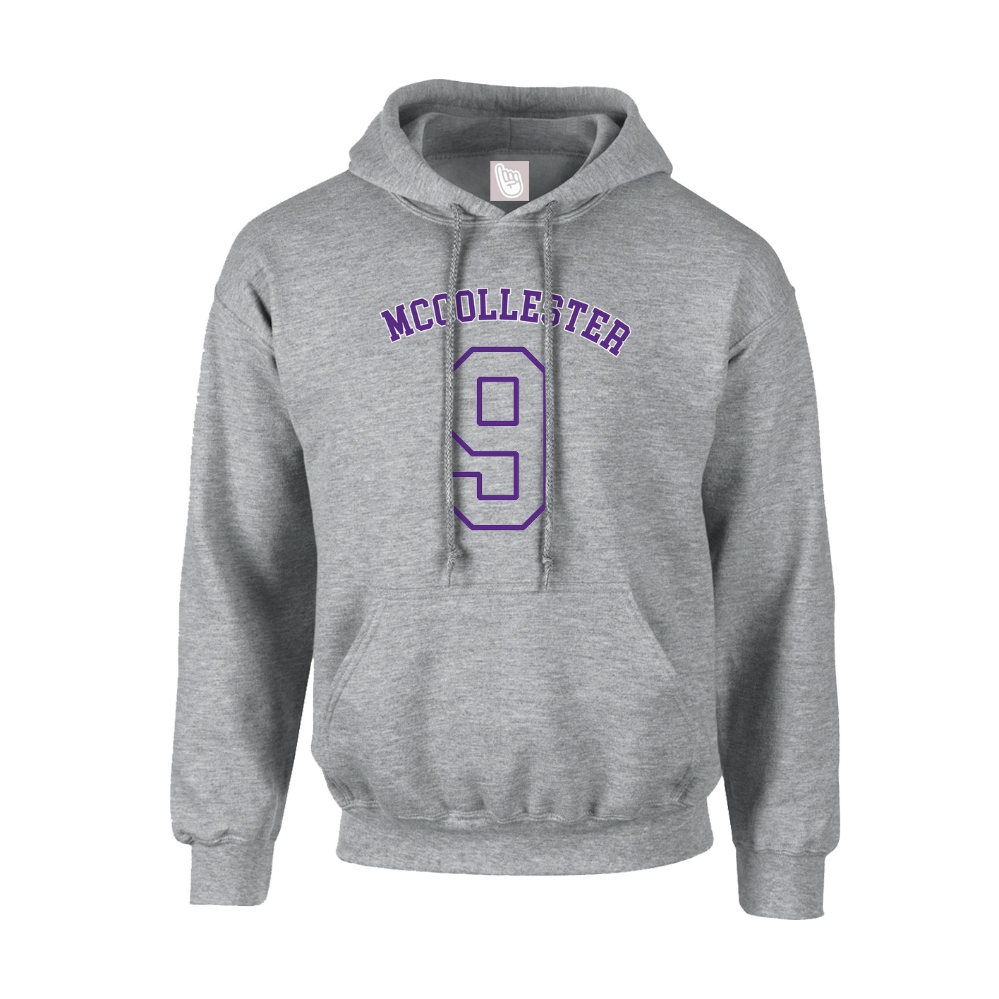 Youth Hoodie — Shirsey Arch in Grey