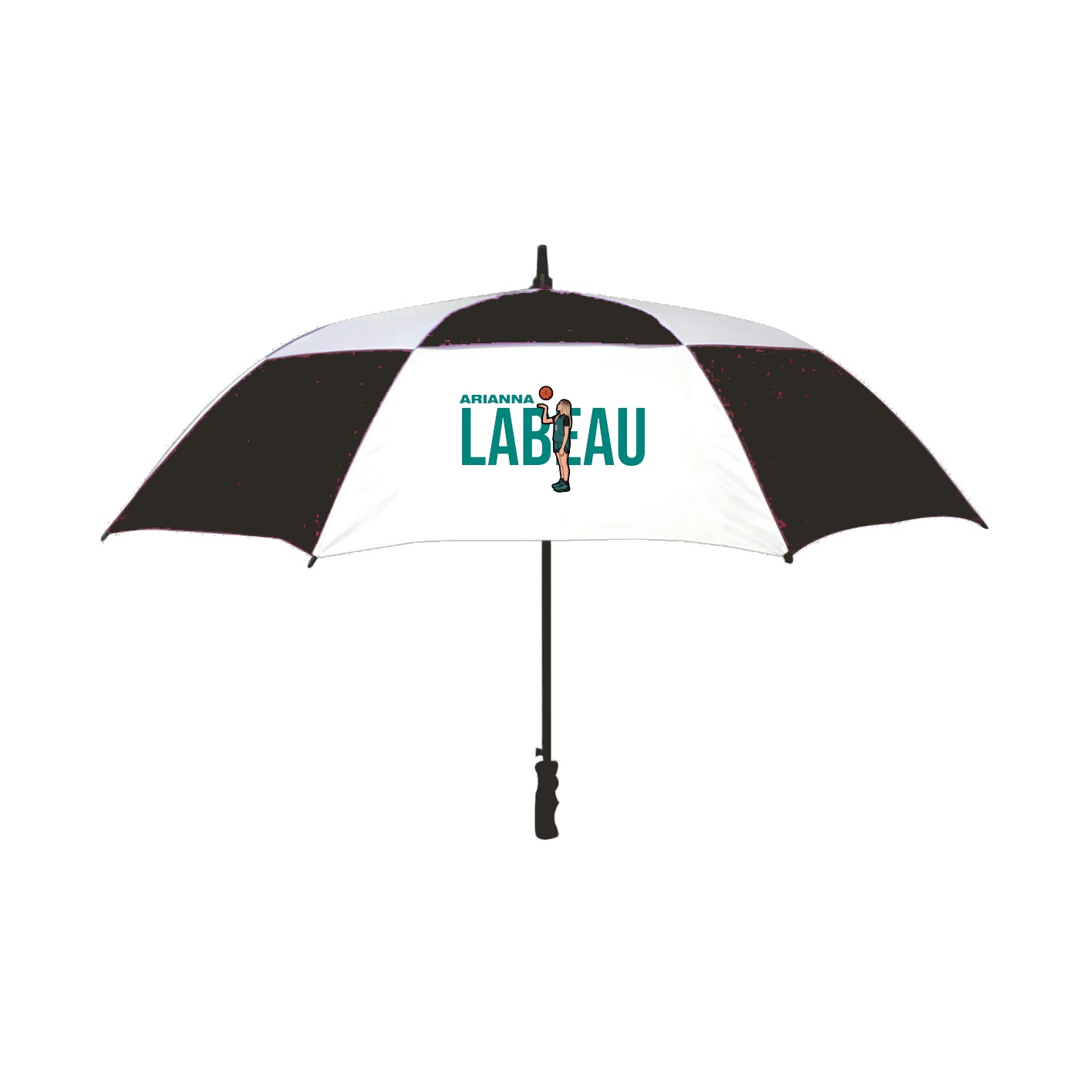 Golf Umbrella — Player Name in Black