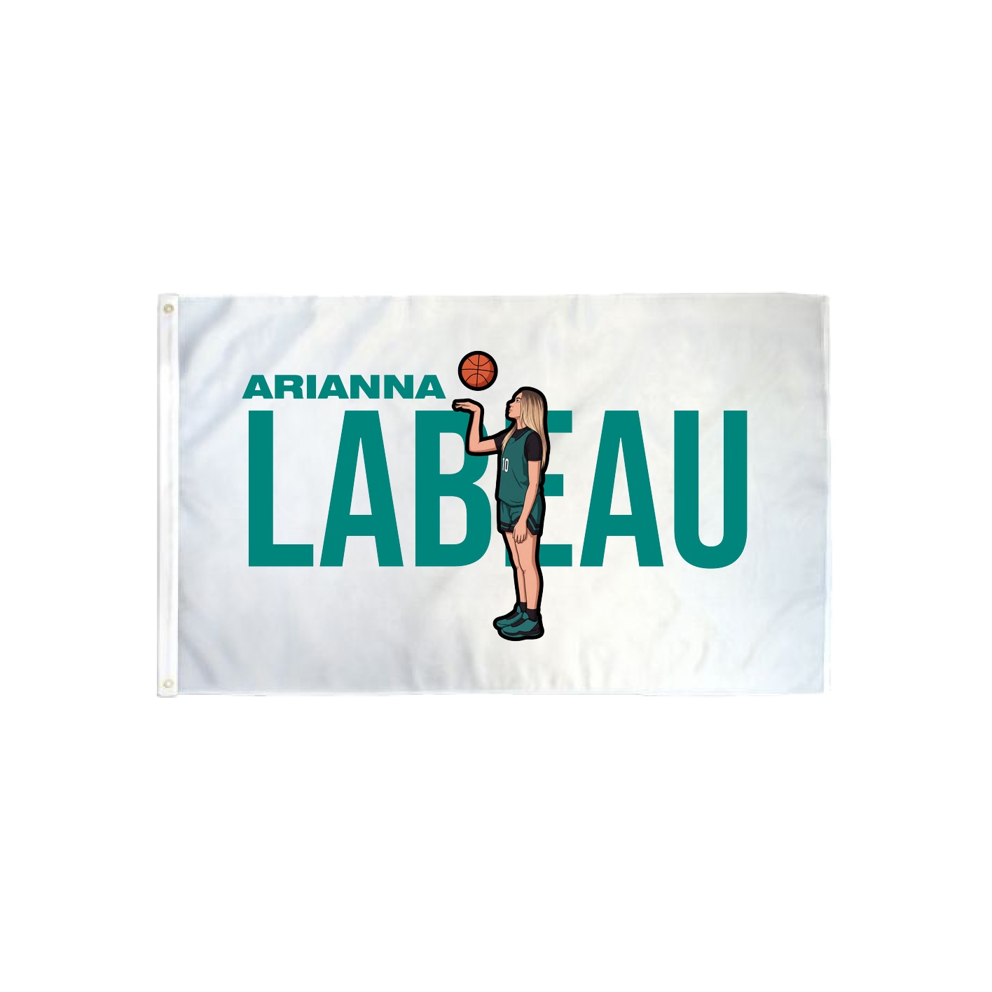 3x5 Flag — Player Name in Classic