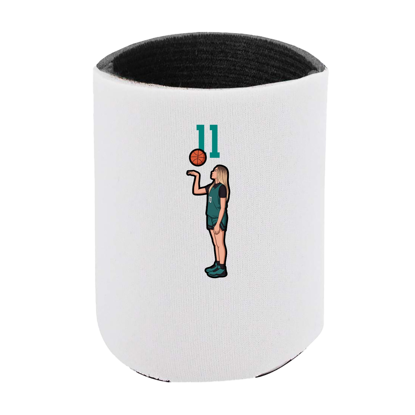 Can Holder — Number Top in White