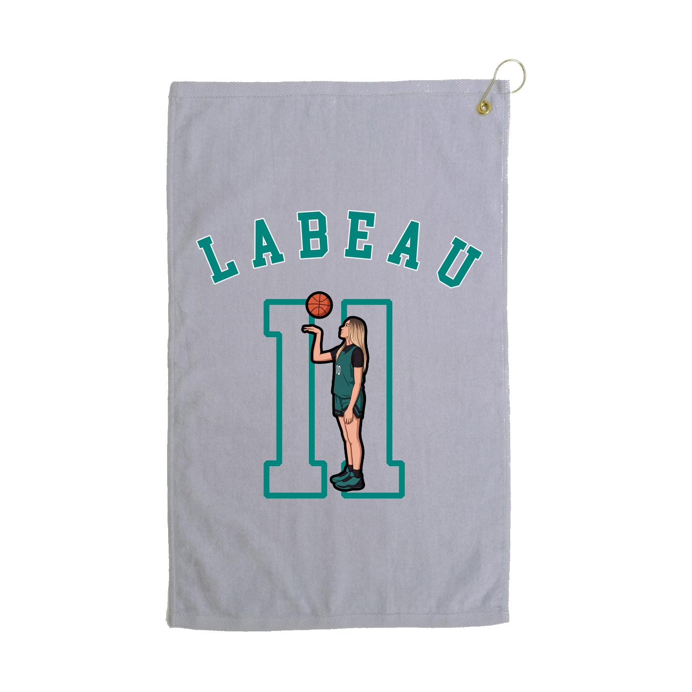 Golf Towel — Shirsey Arch in Grey