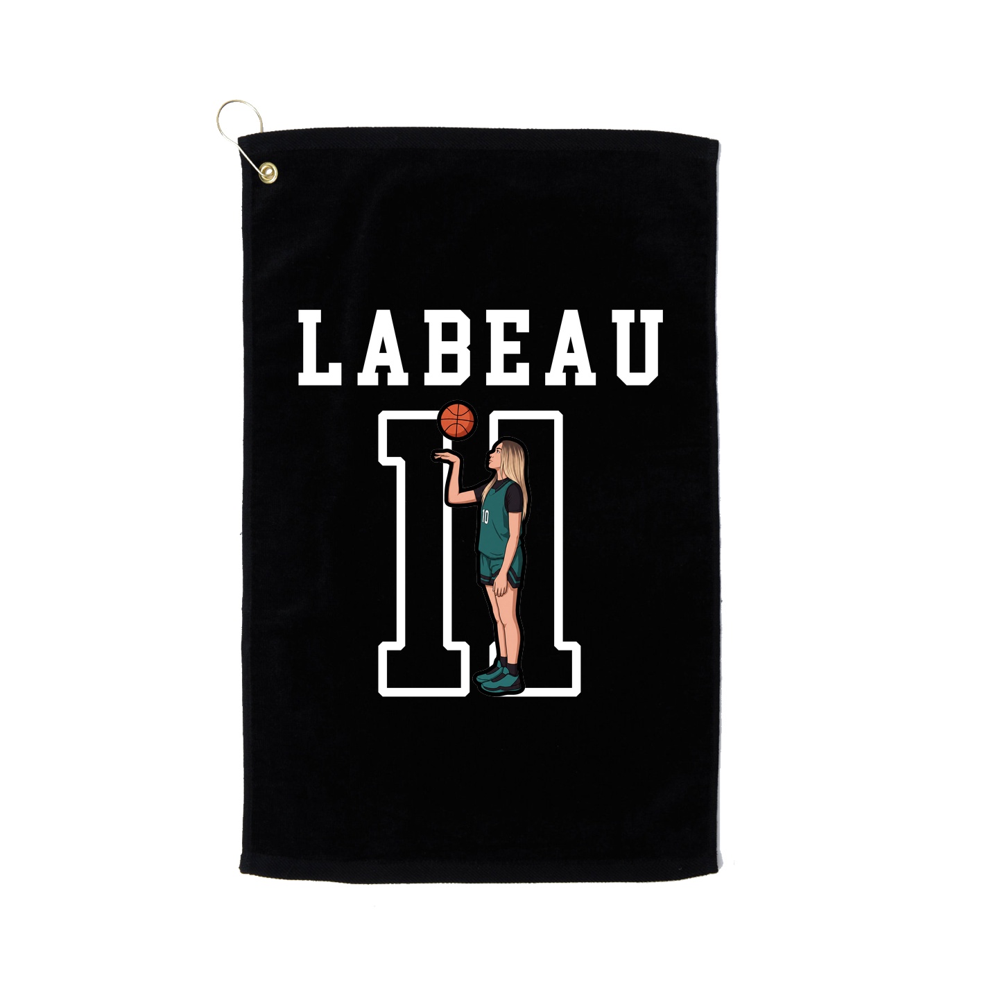 Golf Towel — Shirsey in Black