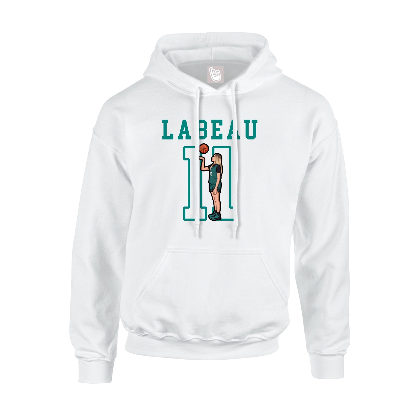 Youth Hoodie — Shirsey in White
