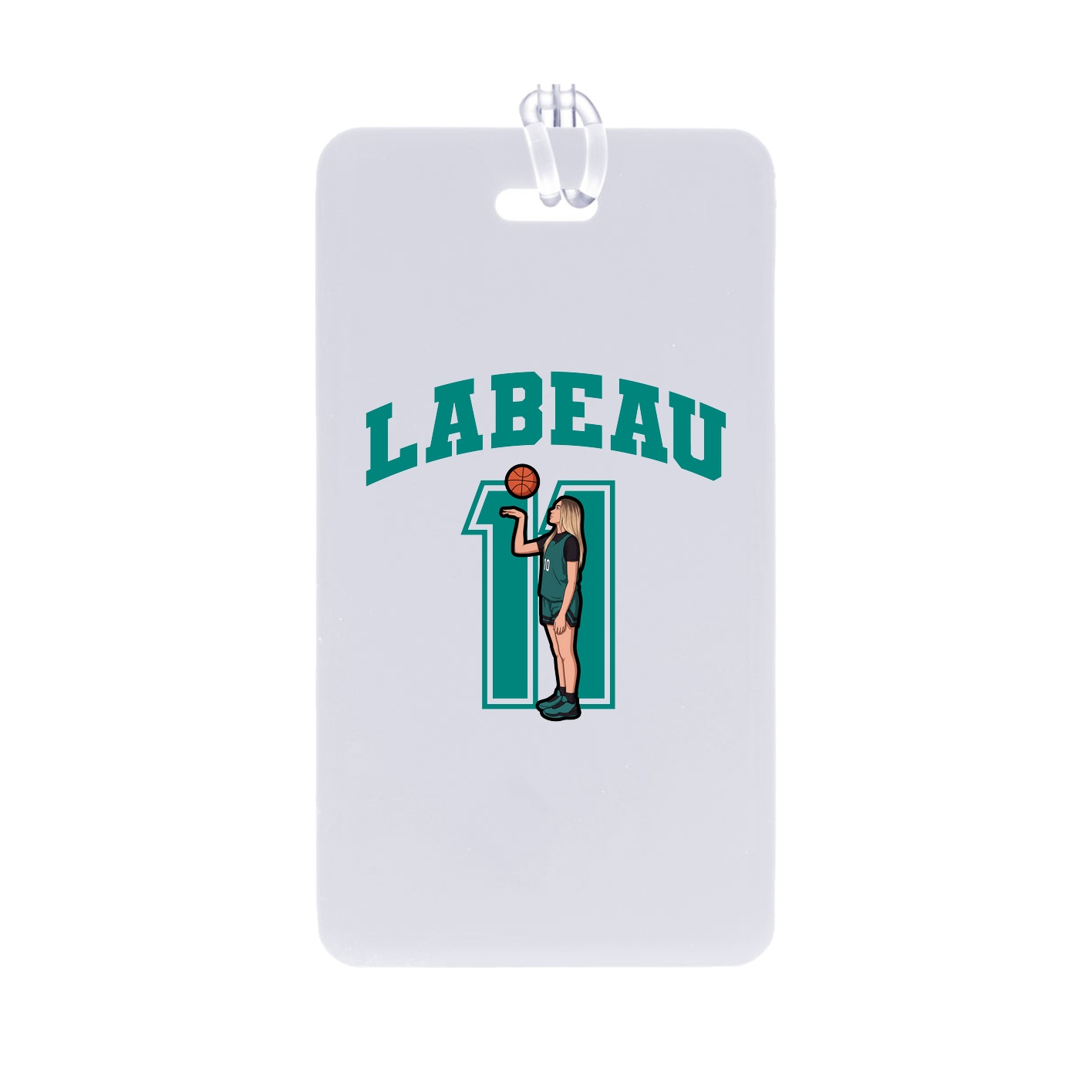 Bag Tag — Number in Classic