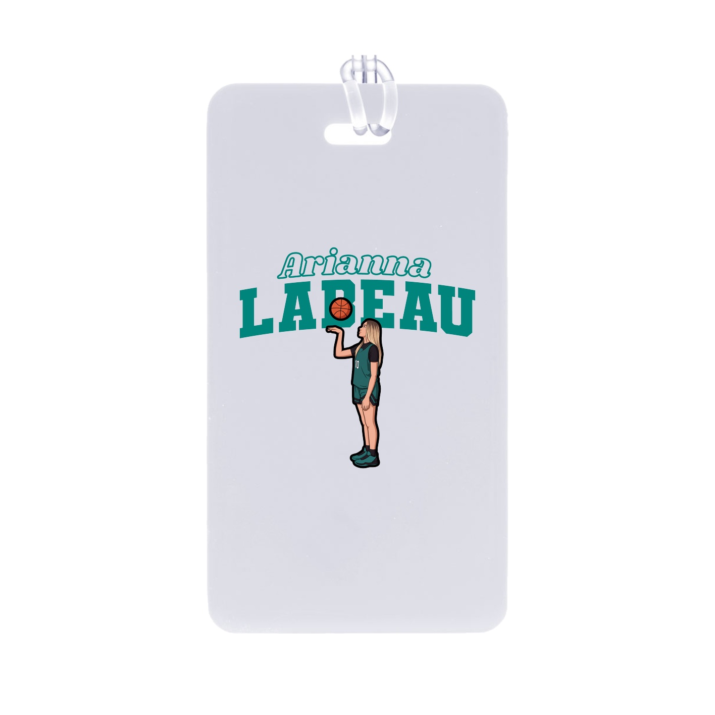 Bag Tag — Name Arch in Classic