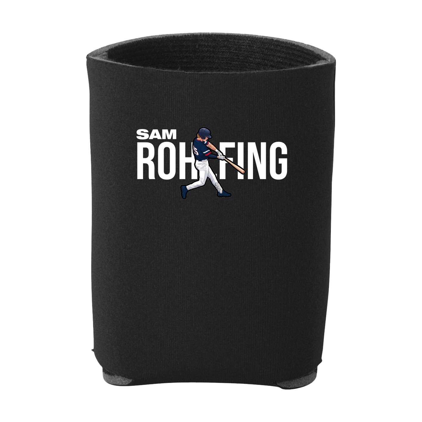 Can Holder — Player Name in Black
