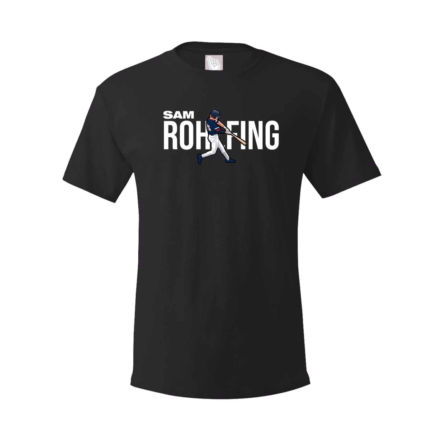 Youth Tee — Player Name in Black