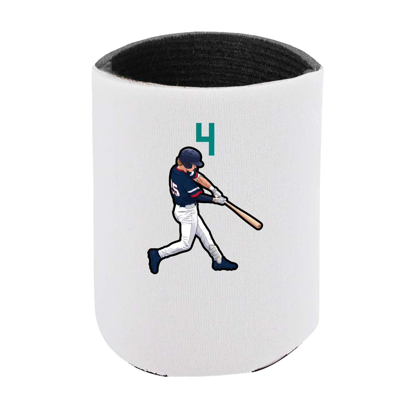 Can Holder — Number Top in White
