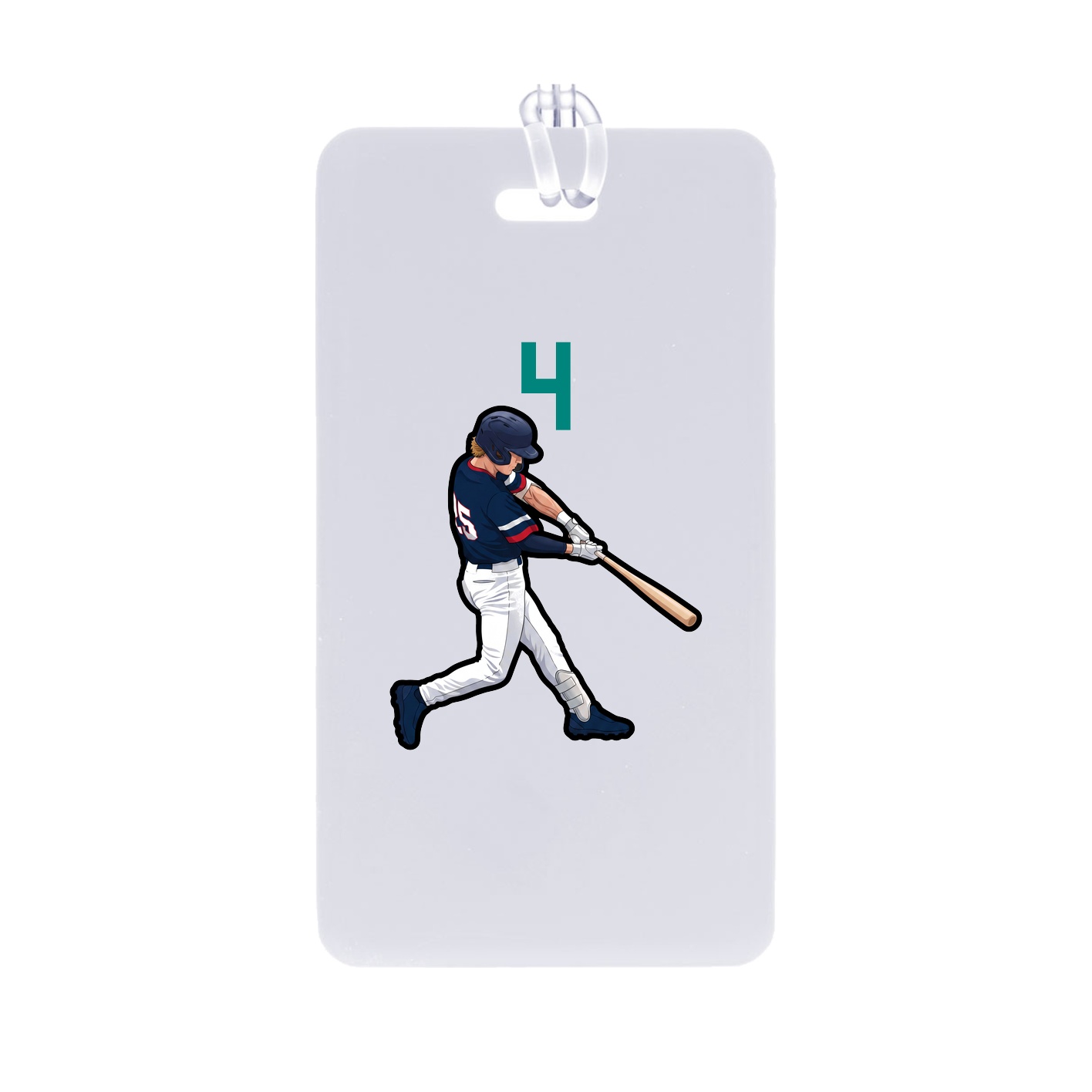 Bag Tag — Number Top in Classic