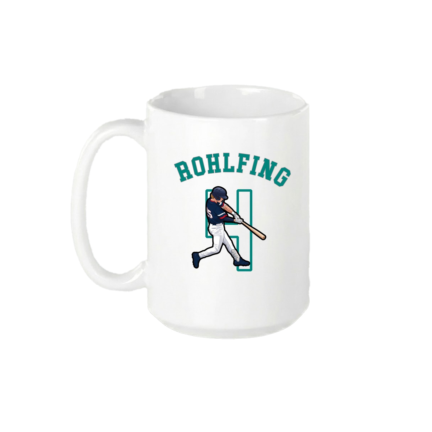 15oz Coffee Mug — Shirsey Arch in White