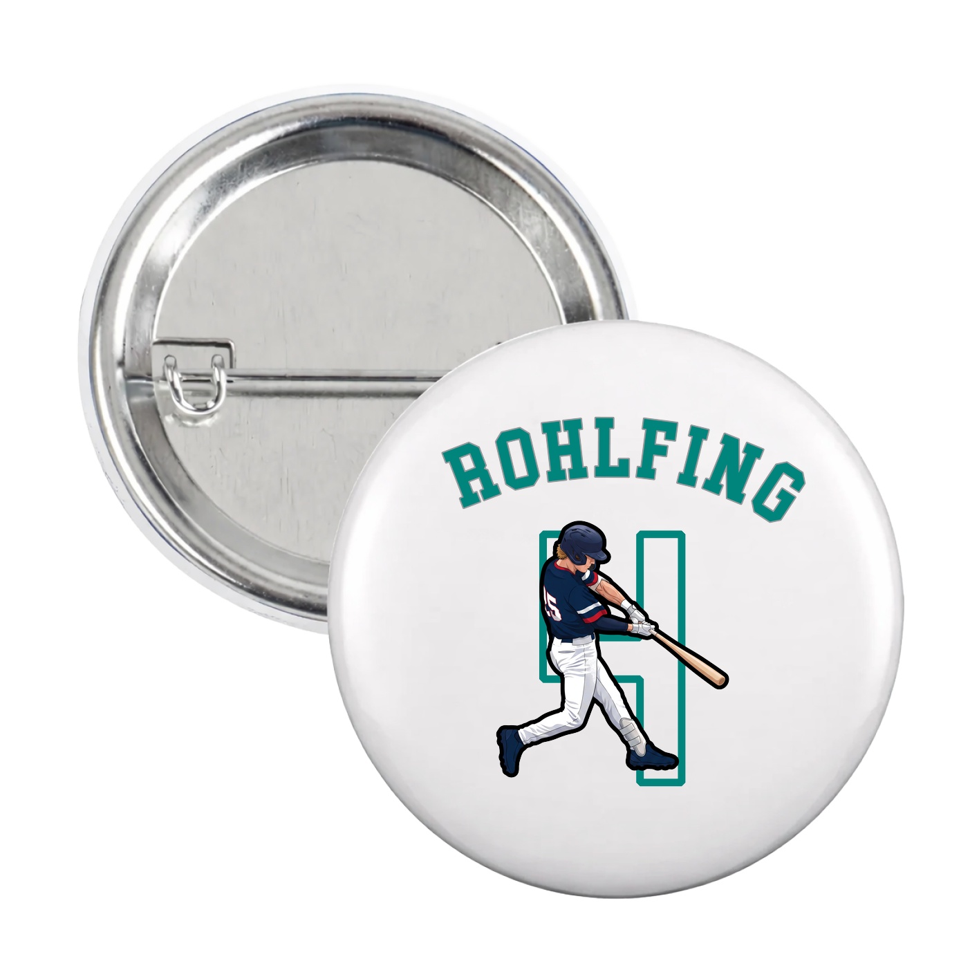 Game Day Button — Shirsey Arch in White