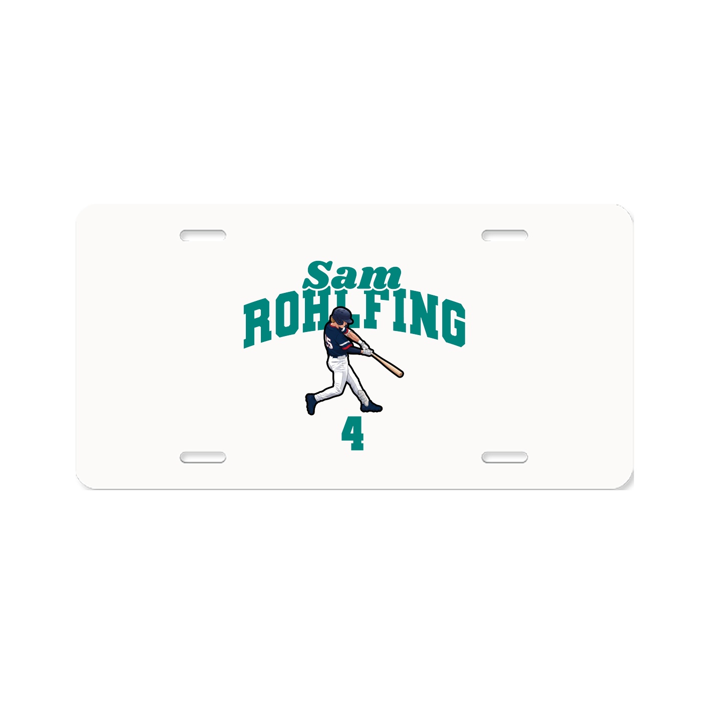 License Plate — Signature Arch in Classic
