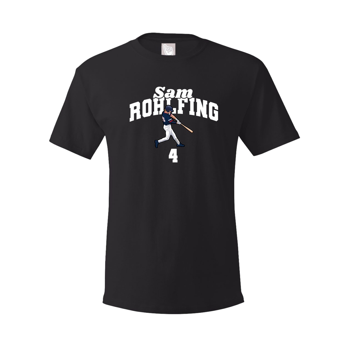 Youth Tee — Signature Arch in Black