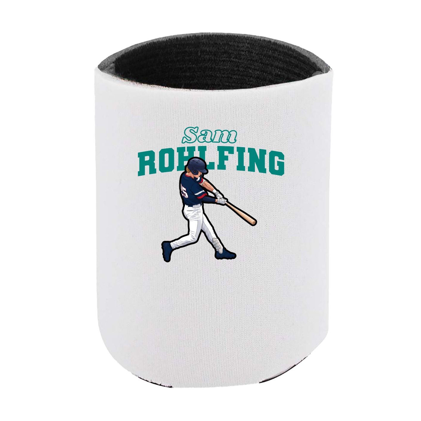 Can Holder — Name Arch in White