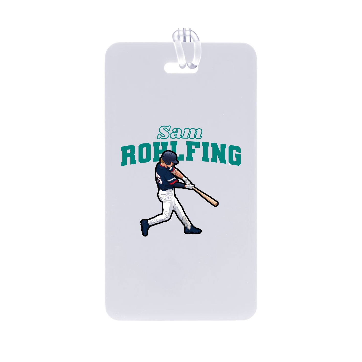 Bag Tag — Name Arch in Classic