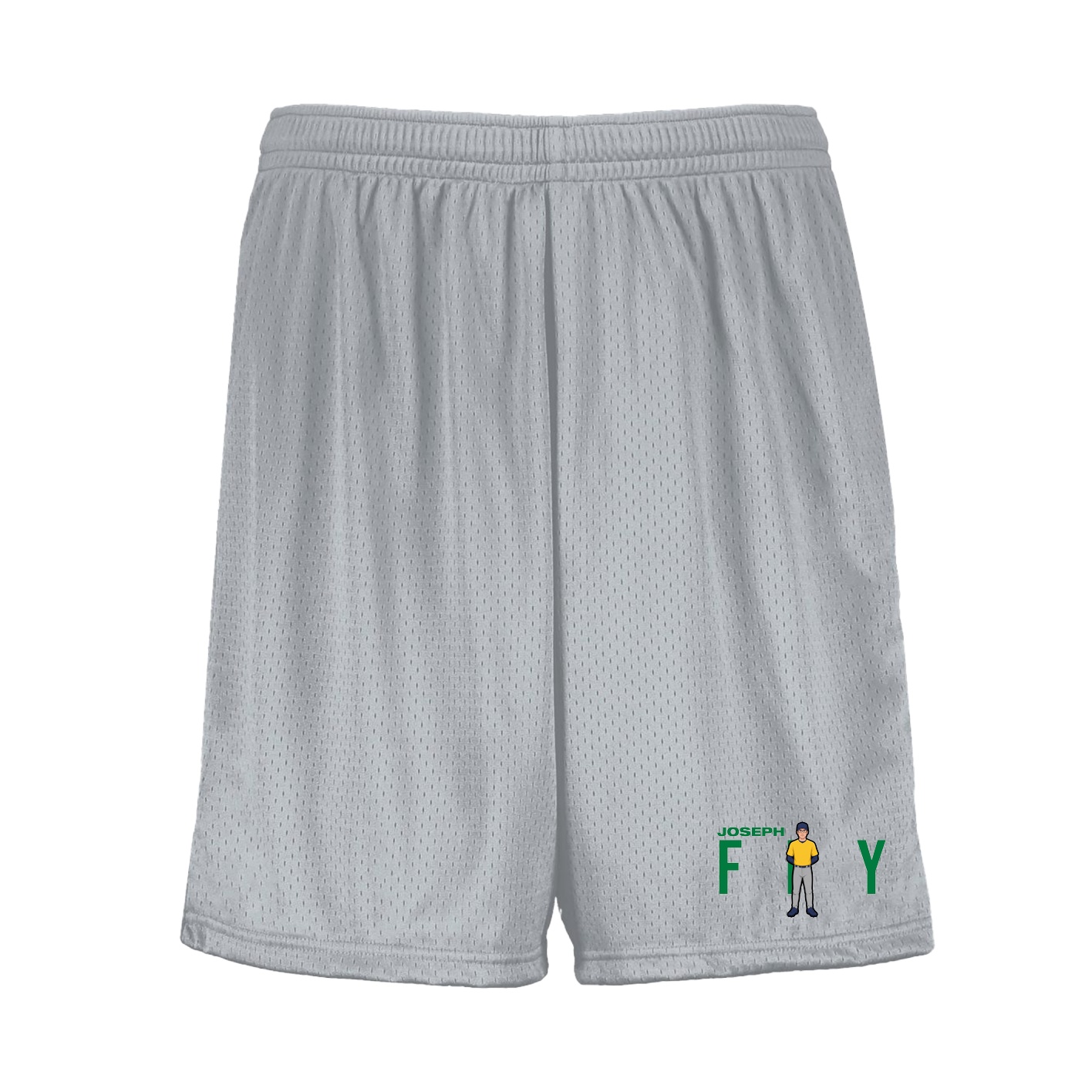 Shorts — Player Name in Silver
