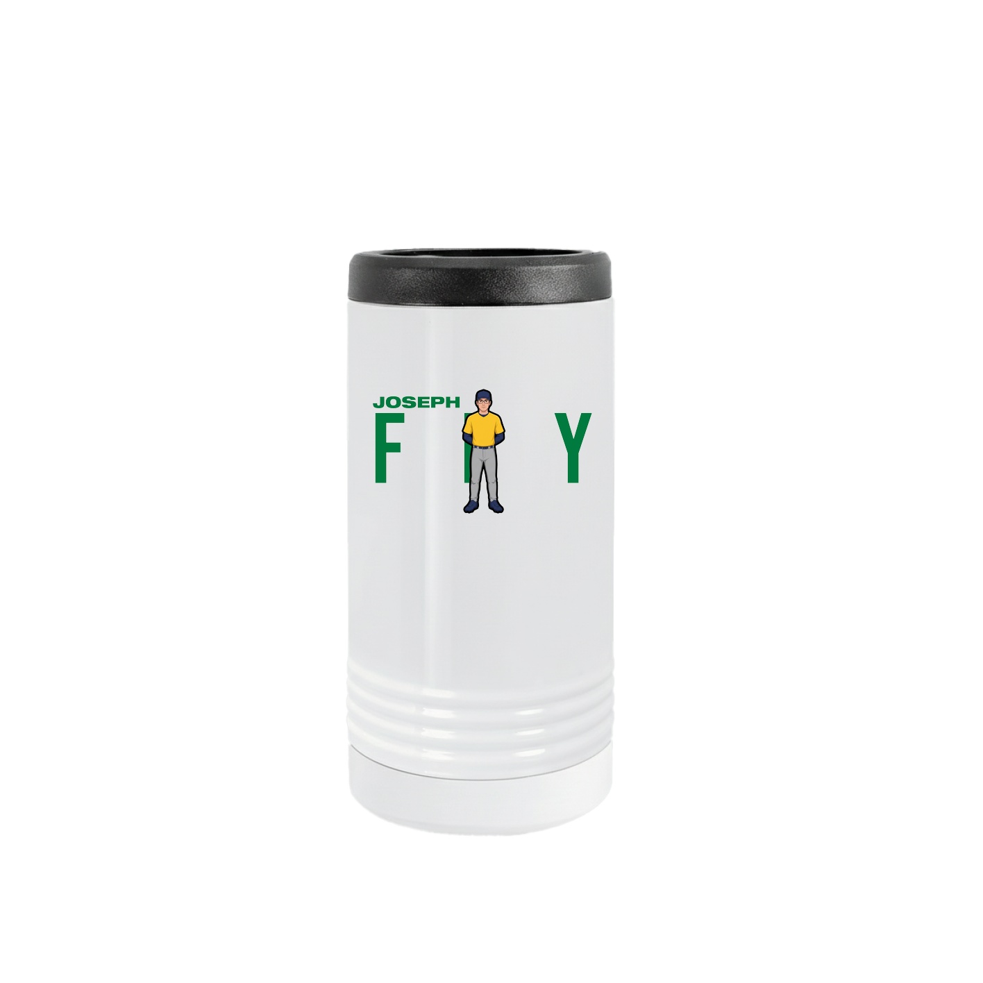 Slim Beverage Holder — Player Name in White