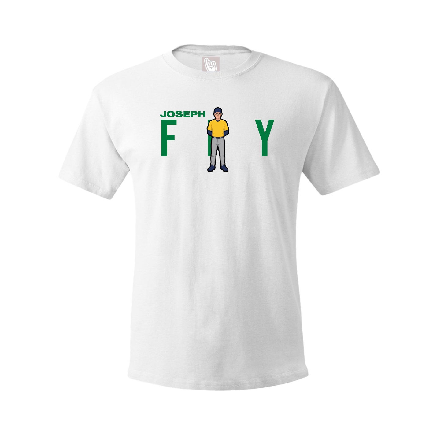 Tee — Player Name in White