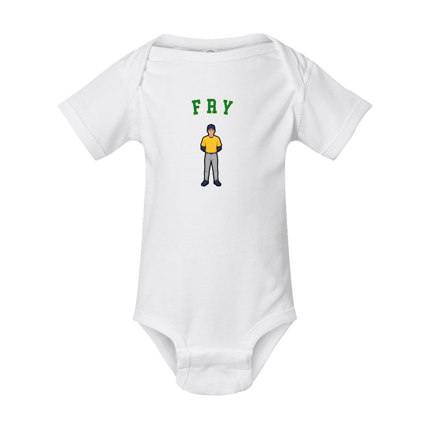 Baby Onesie — Shirsey Arch in White