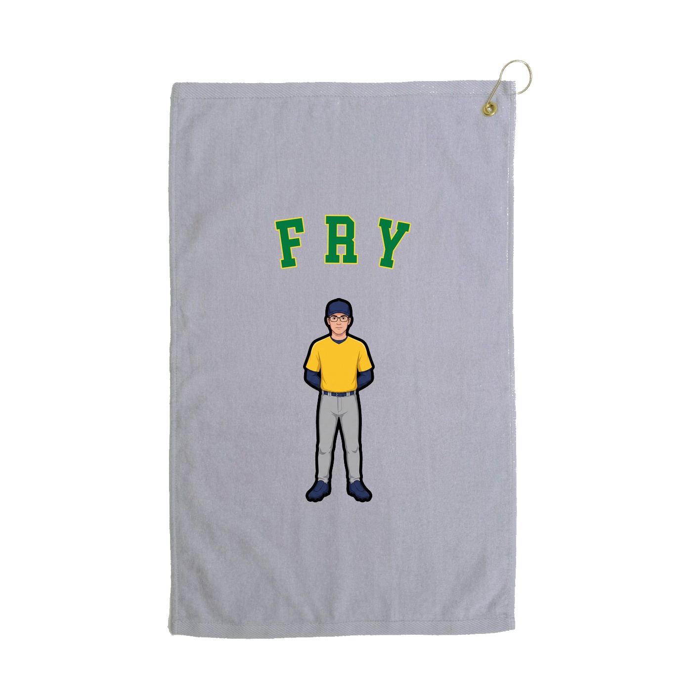 Golf Towel — Shirsey Arch in Grey