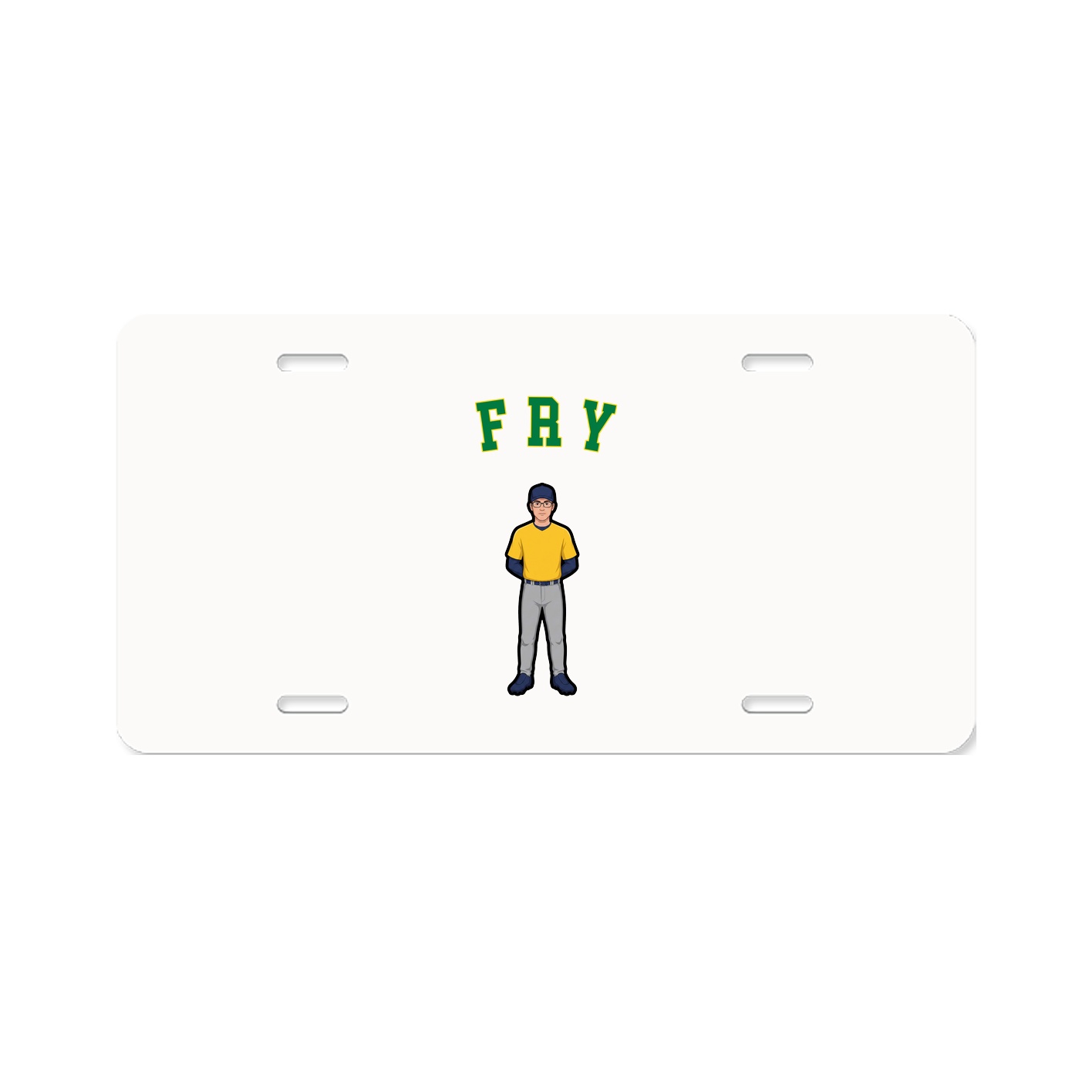 License Plate — Shirsey Arch in Classic