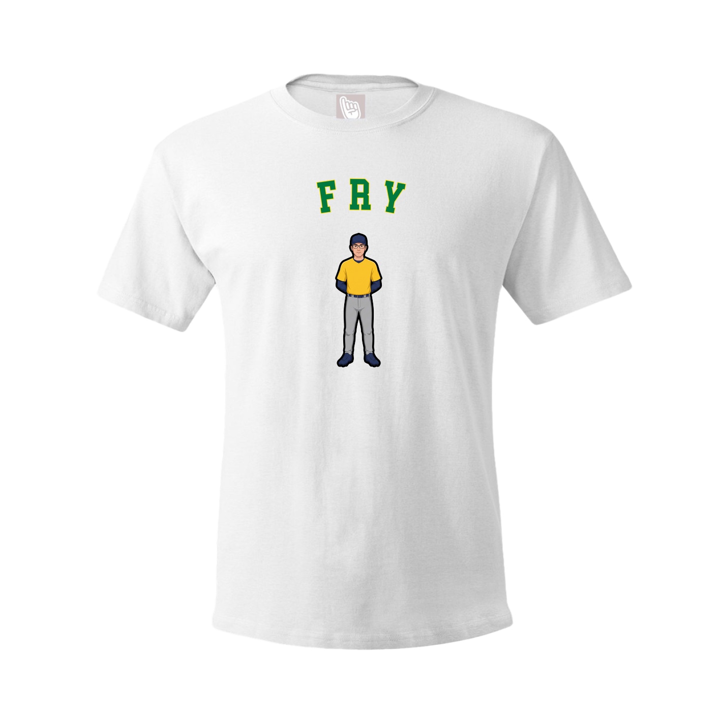 Tee — Shirsey Arch in White