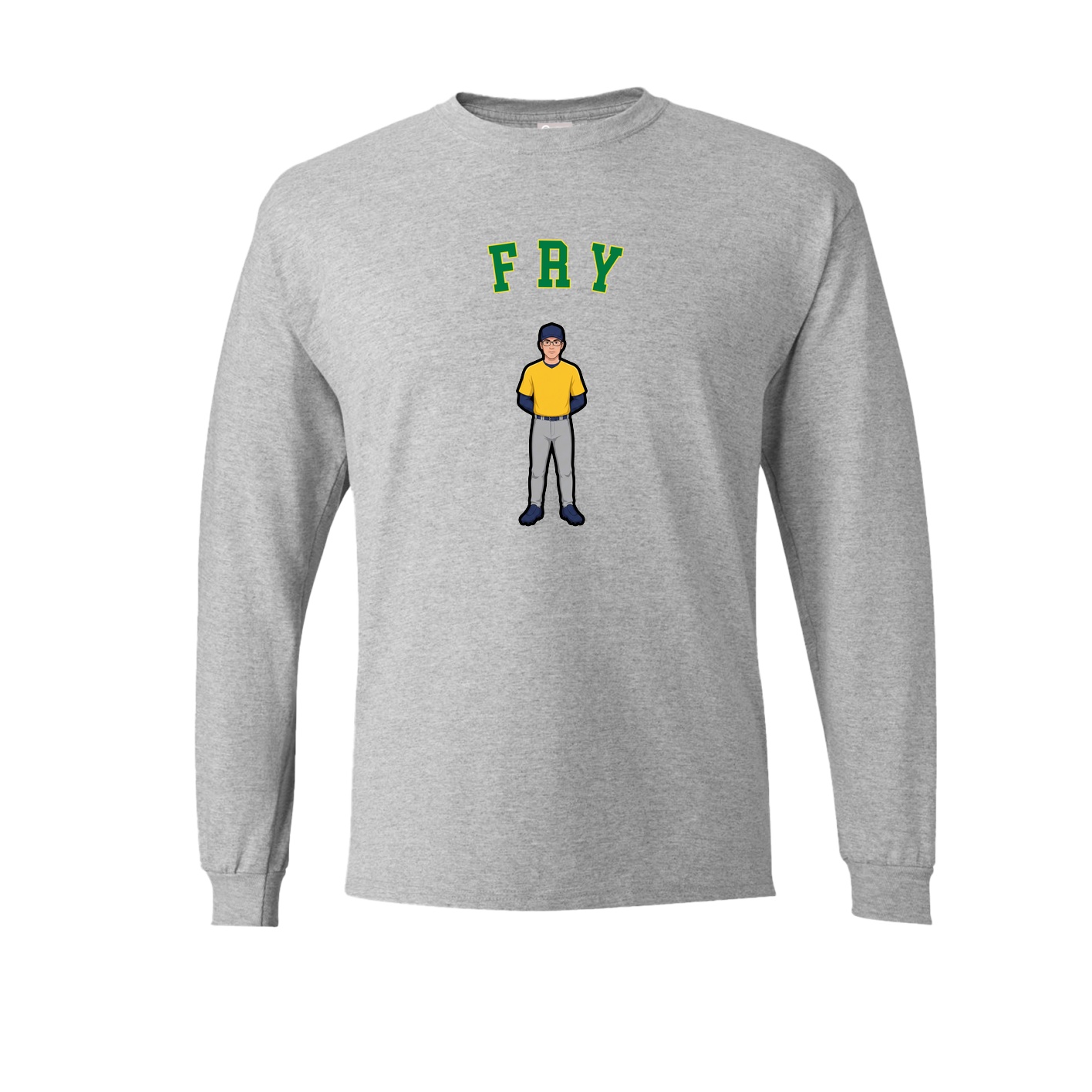 Long Sleeve Tee — Shirsey Arch in Grey