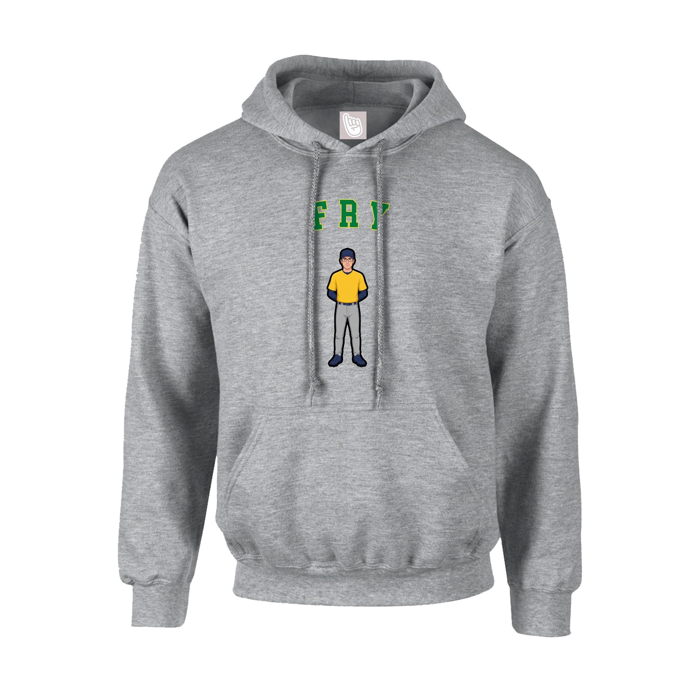 Youth Hoodie — Shirsey Arch in Grey