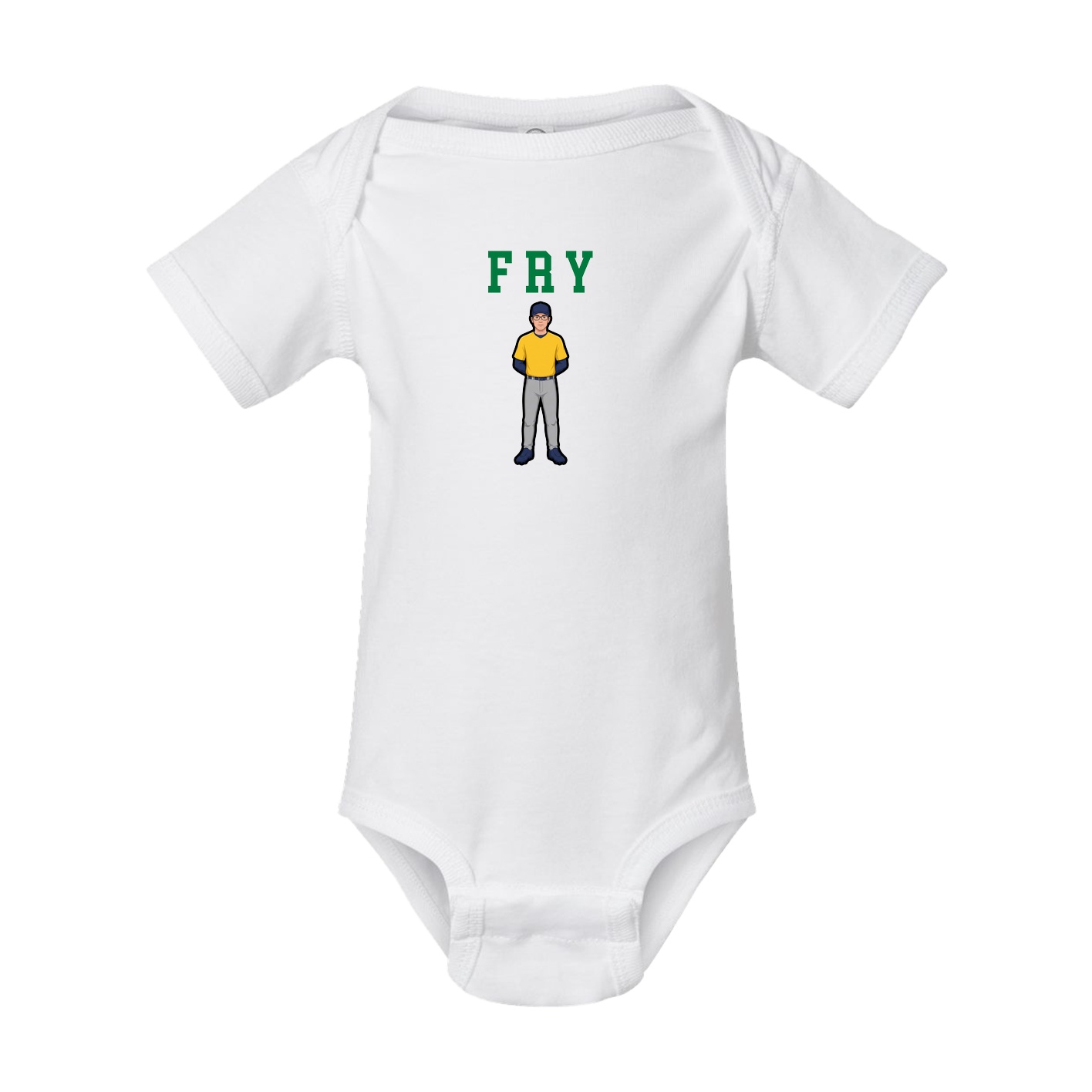 Baby Onesie — Shirsey in White