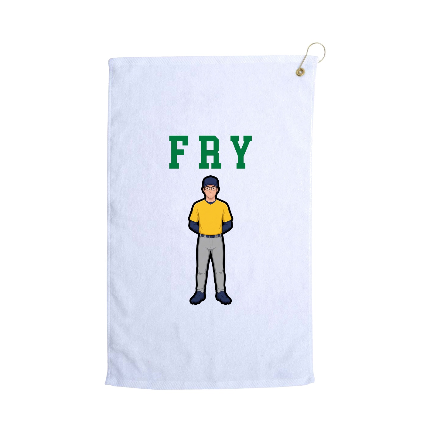 Golf Towel — Shirsey in White