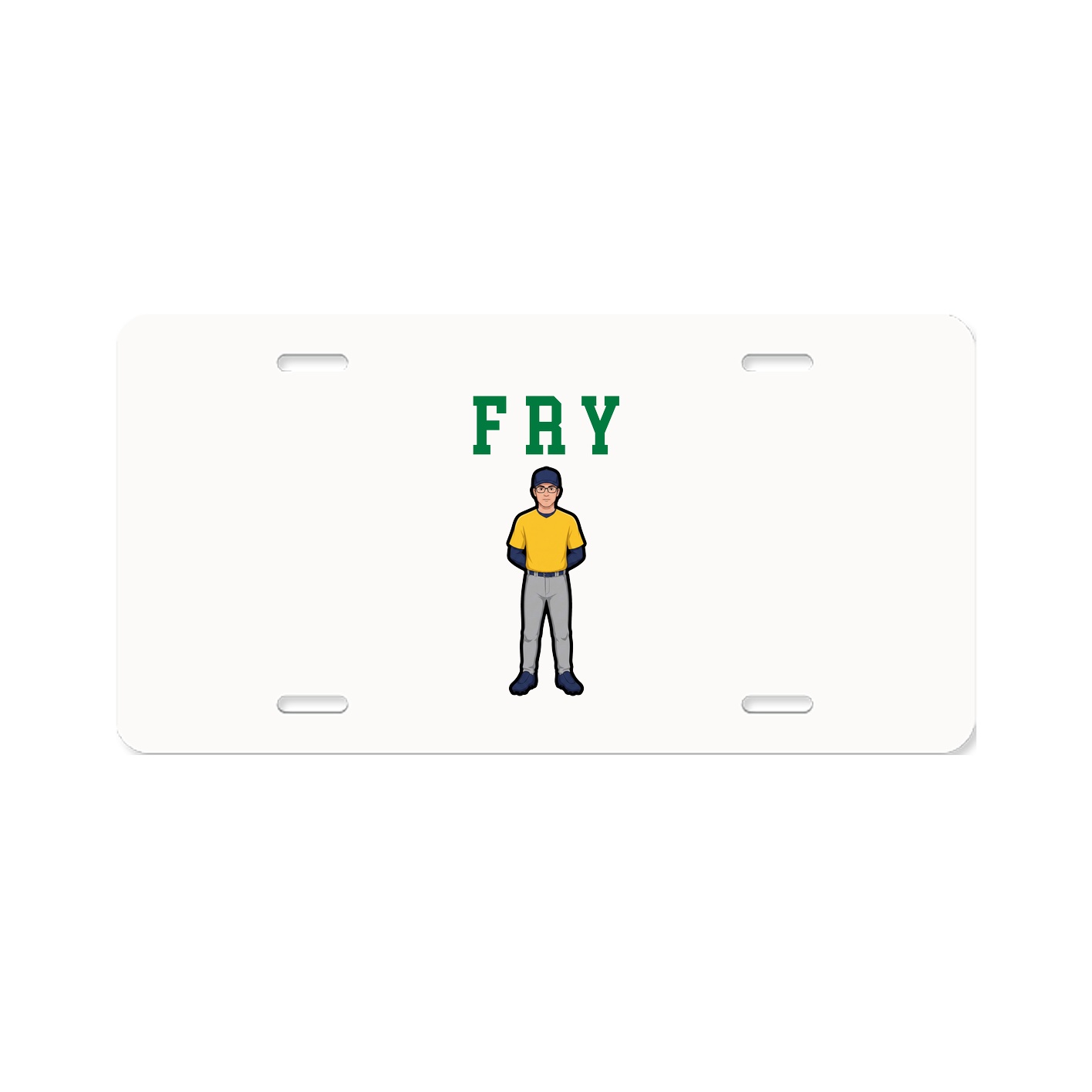 License Plate — Shirsey in Classic