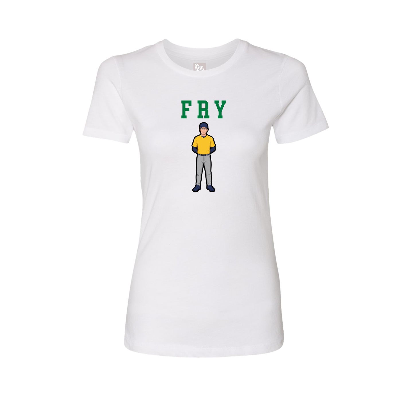 Fitted Women's Tee — Shirsey in White