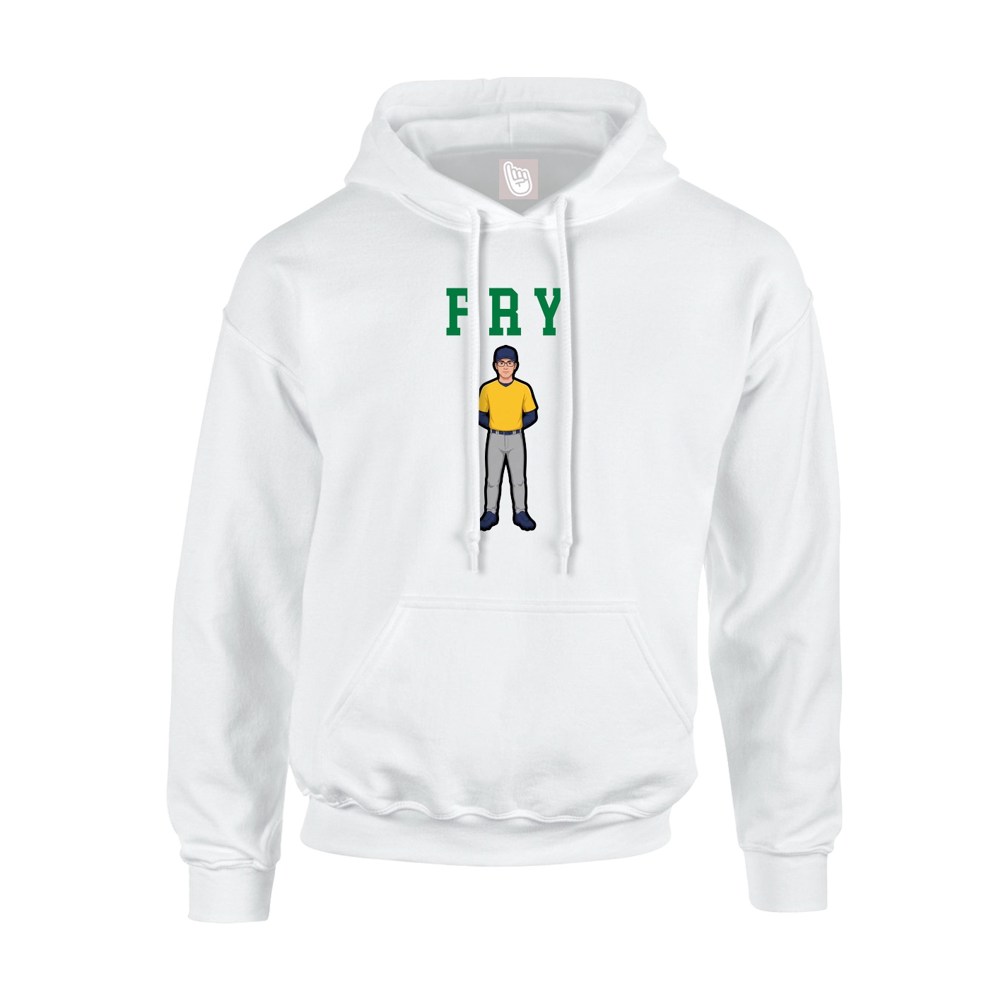 Youth Hoodie — Shirsey in White