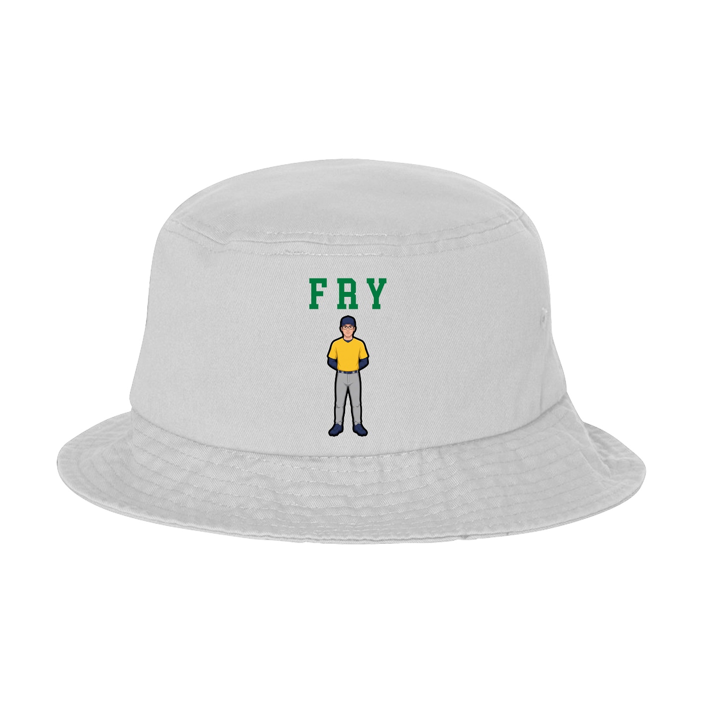Bucket Cap — Shirsey in White
