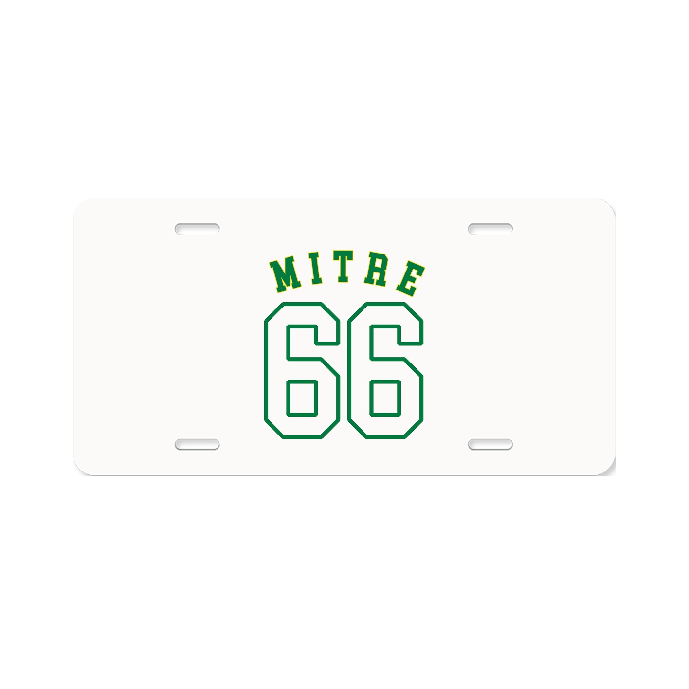 License Plate — Shirsey Arch in Classic