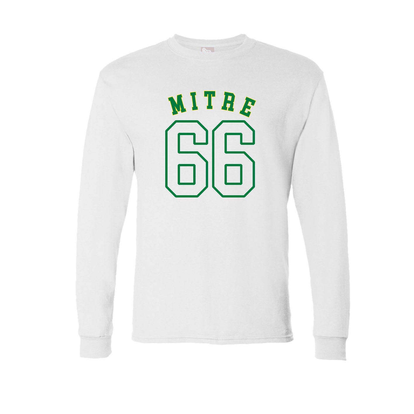 Long Sleeve Tee — Shirsey Arch in White