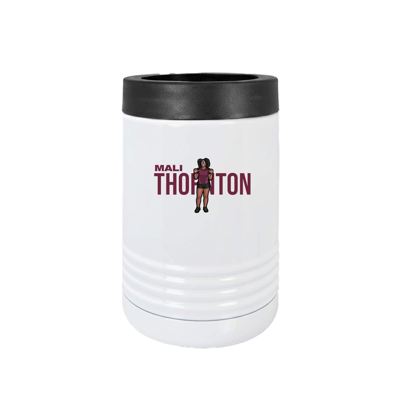 Beverage Holder — Player Name in White