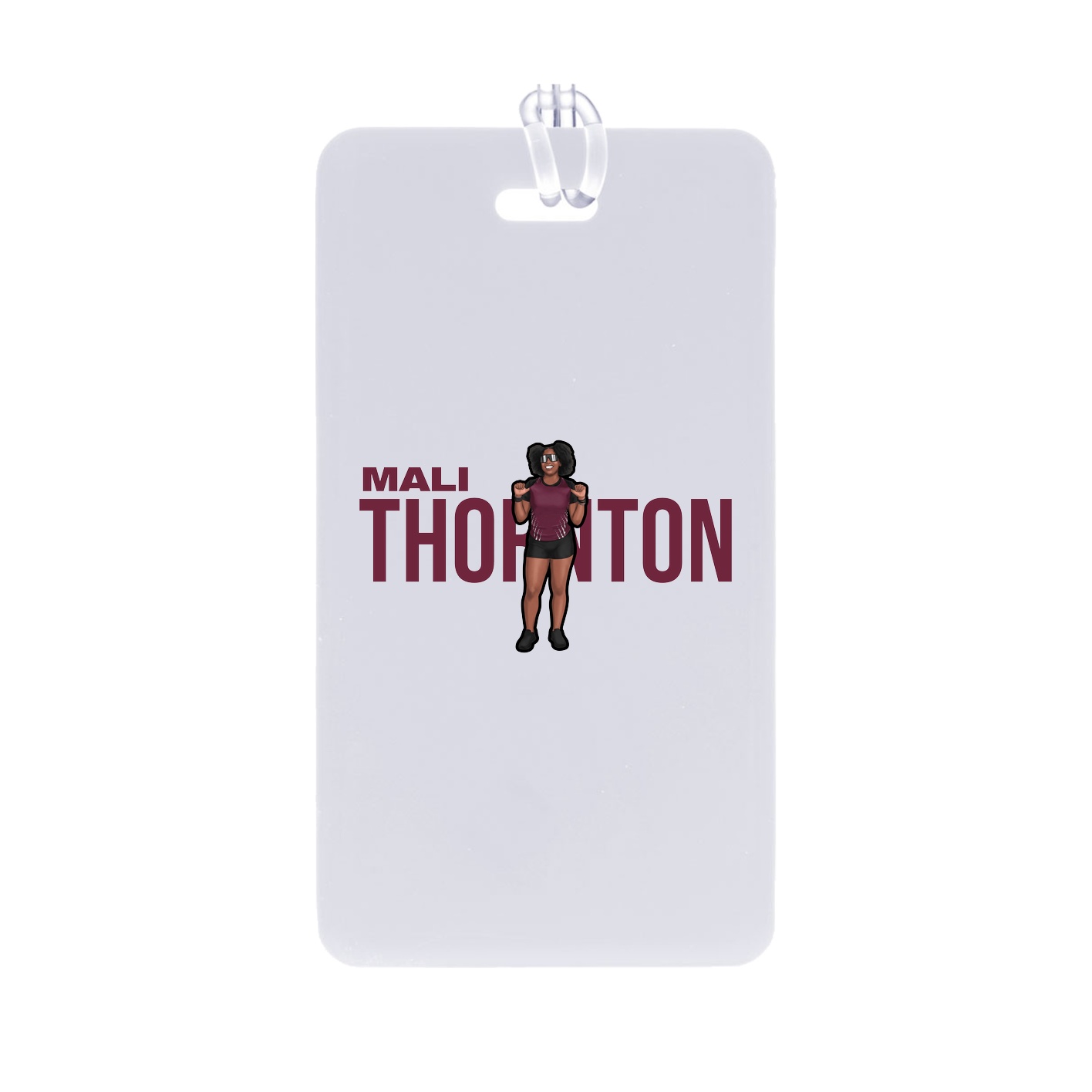 Bag Tag — Player Name in Classic