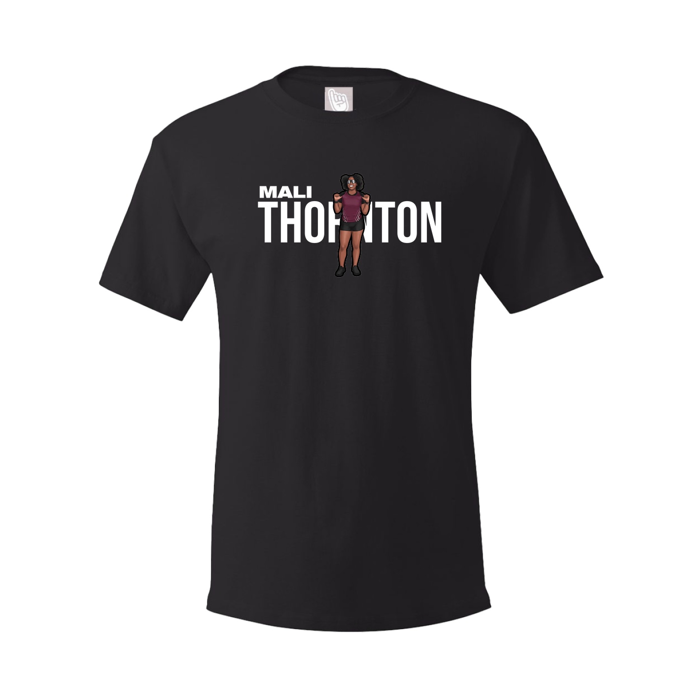 Tee — Player Name in Black