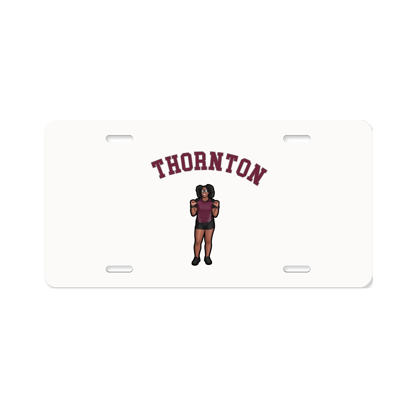 License Plate — Shirsey Arch in Classic