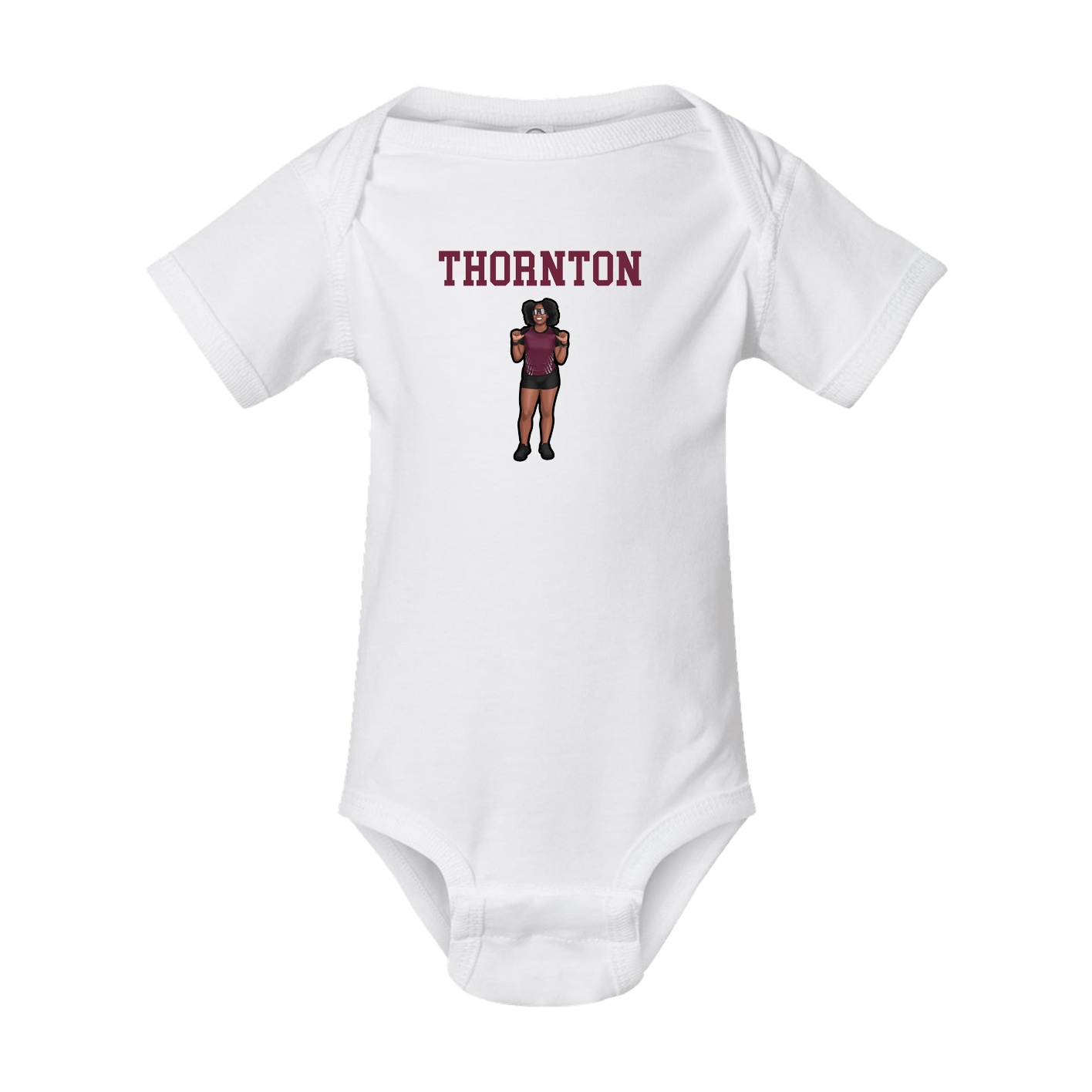 Baby Onesie — Shirsey in White