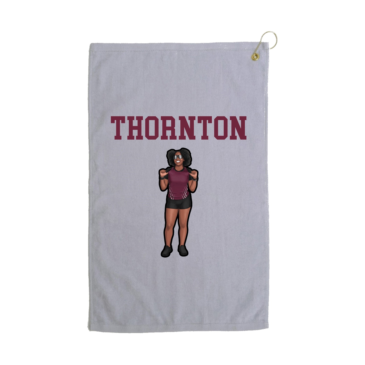 Golf Towel — Shirsey in Grey