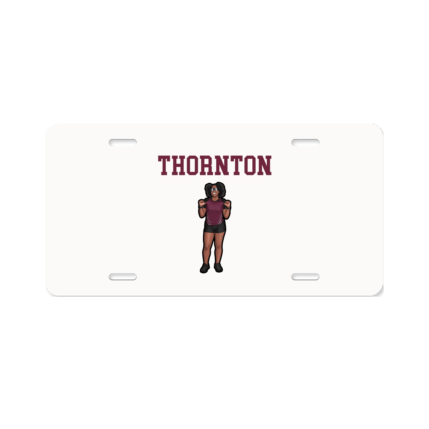 License Plate — Shirsey in Classic