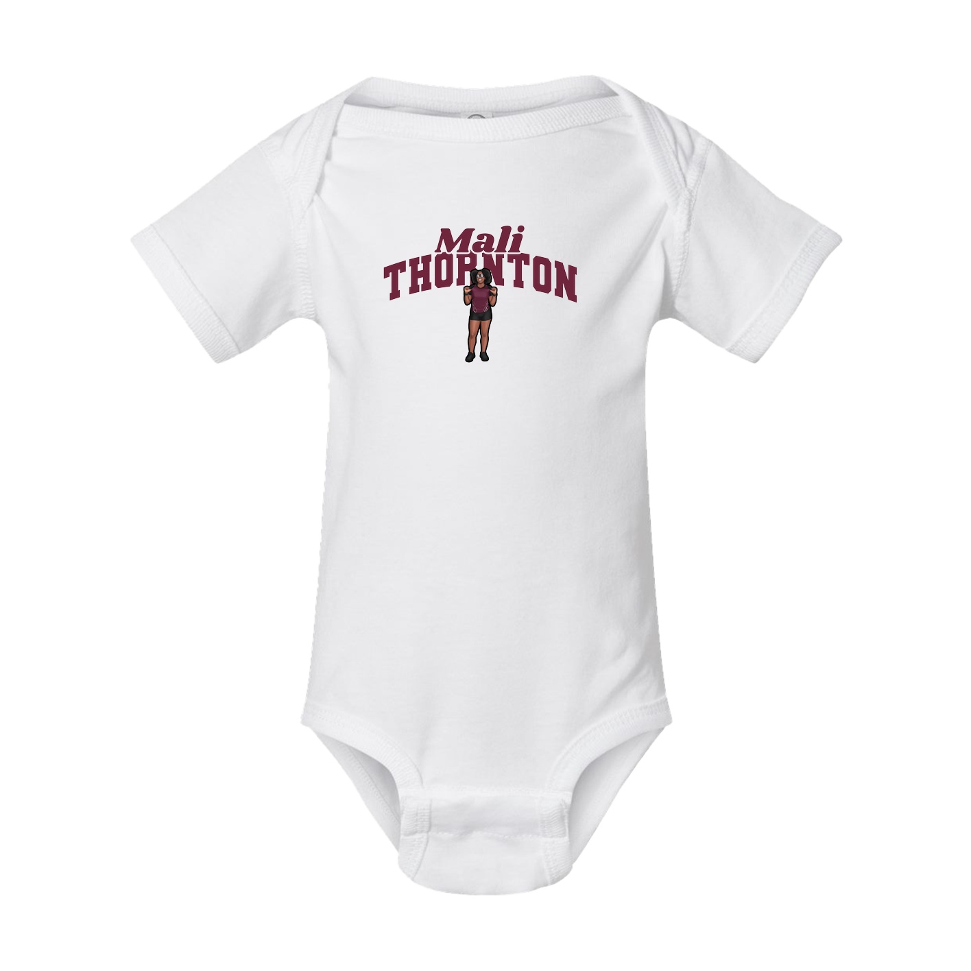 Baby Onesie — Signature Arch in White