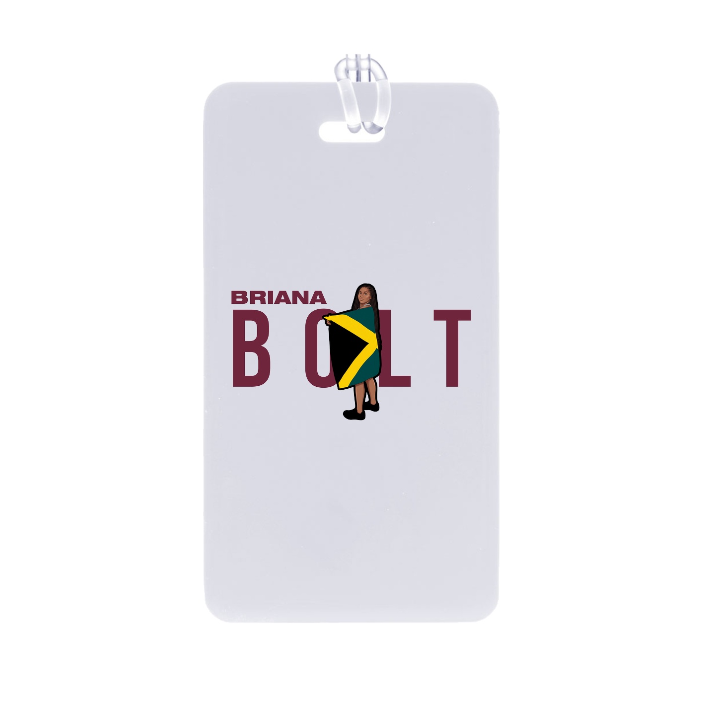 Bag Tag — Player Name in Classic
