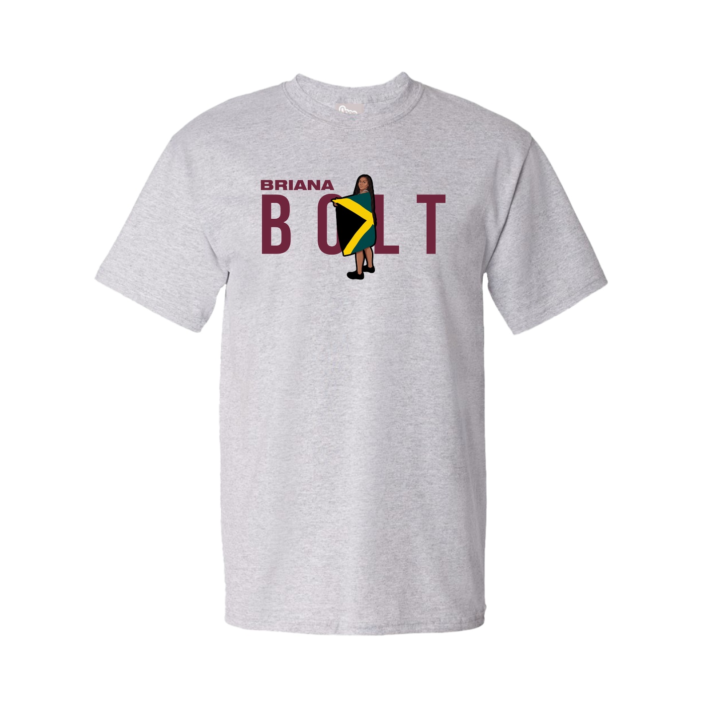Youth Tee — Player Name in Grey