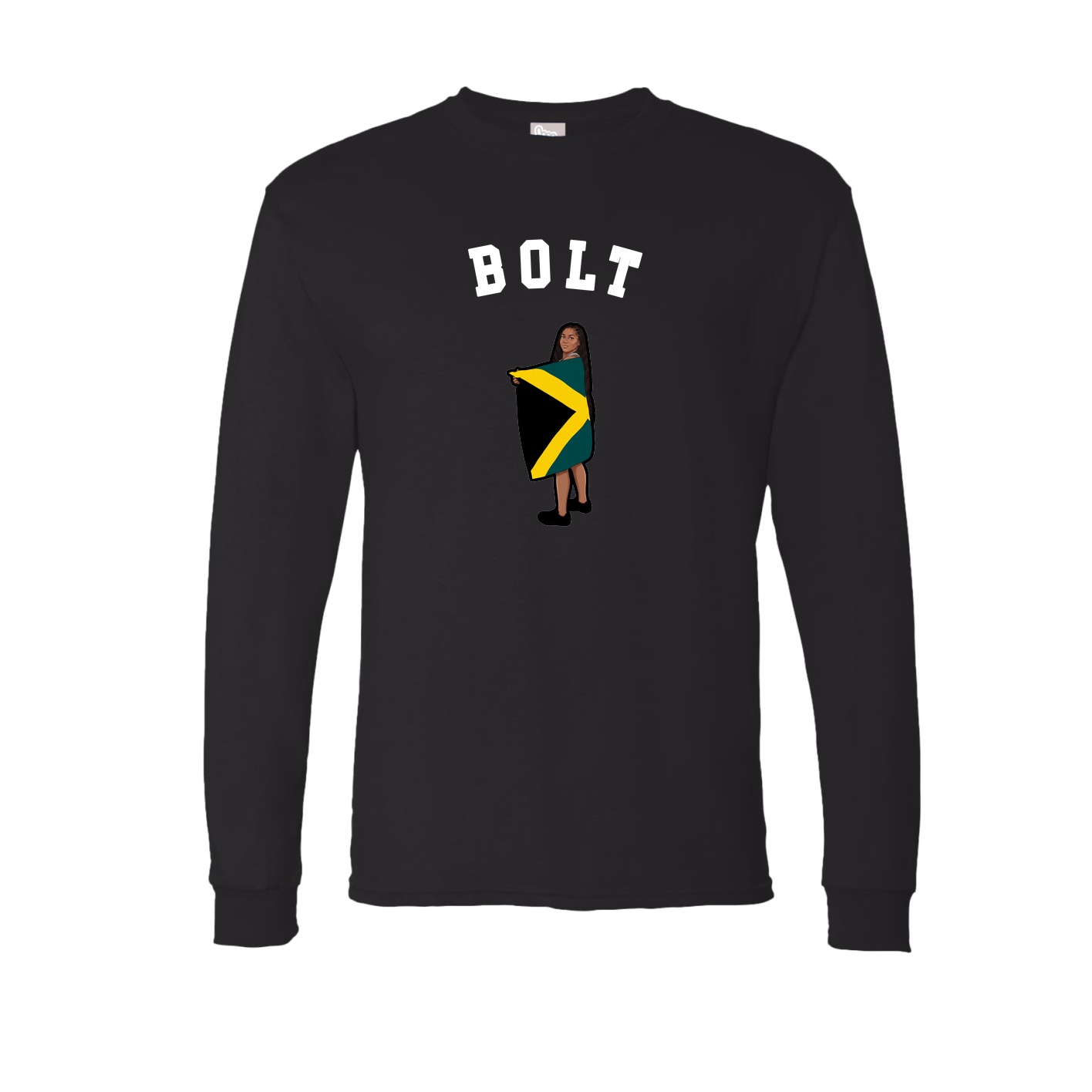 Long Sleeve Tee — Shirsey Arch in Black