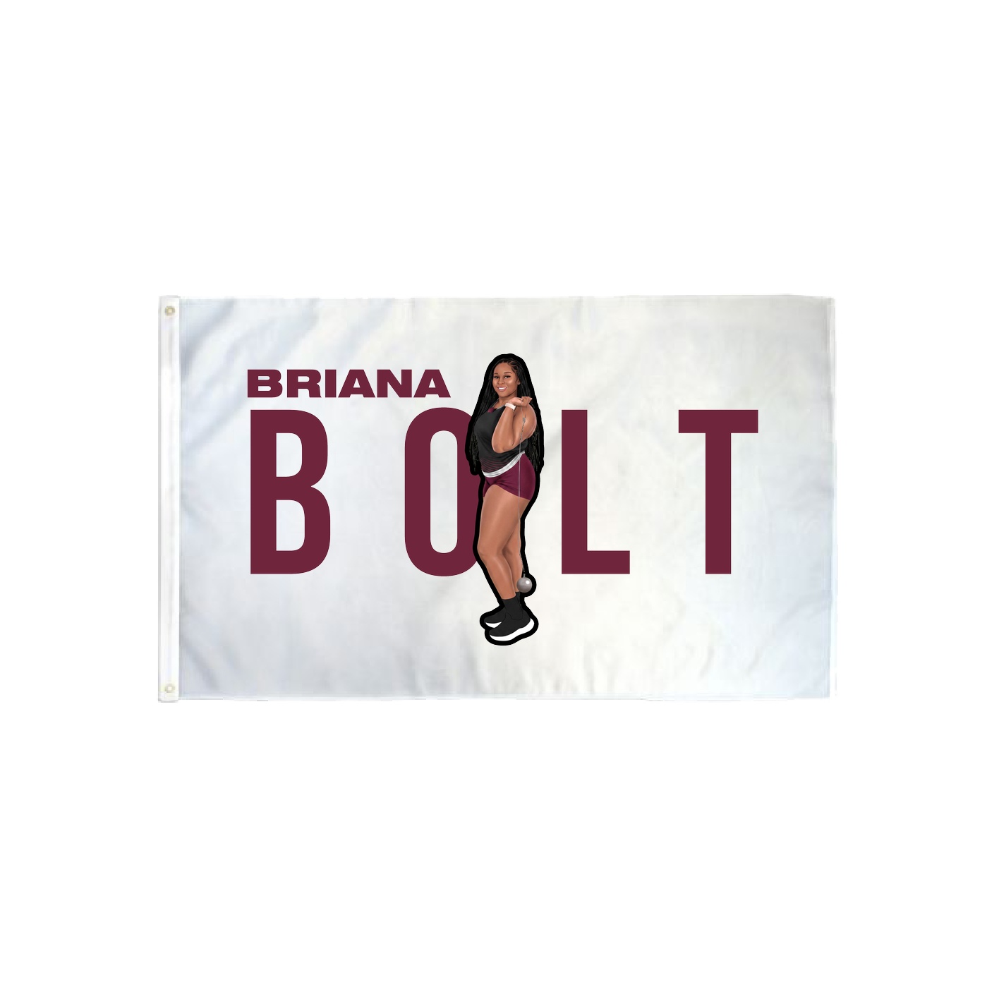 3x5 Flag — Player Name in Classic