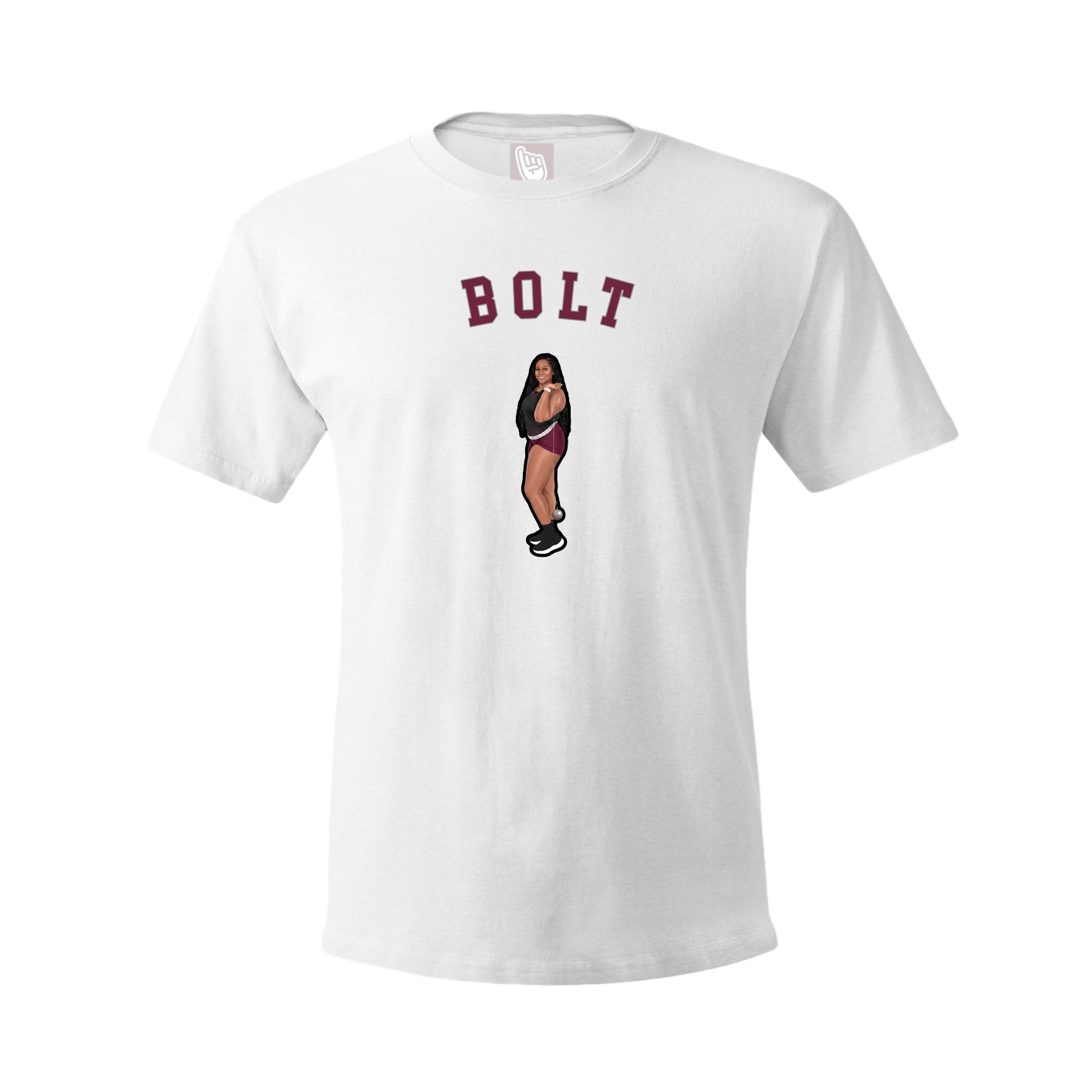 Youth Tee — Shirsey Arch in White